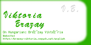 viktoria brazay business card